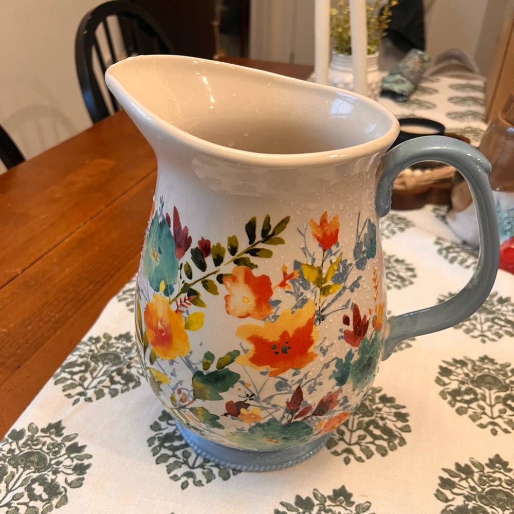Pioneer Woman Large Willow Pitcher